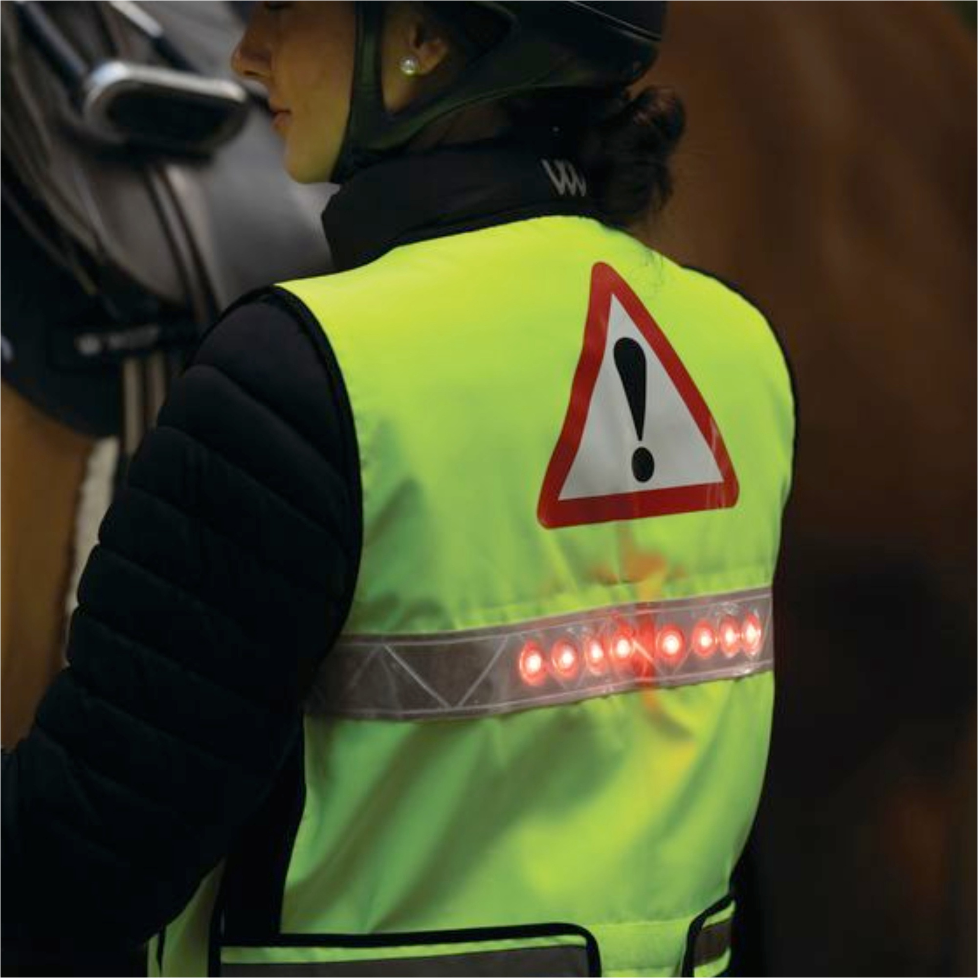 2025 Woof Wear LED Hi Vis Riding Vest WA0036-VZYE - Hi Viz